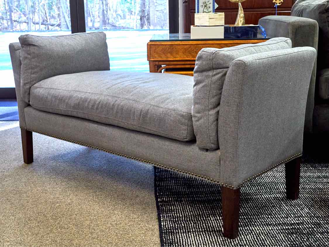 Dove Gray Upholstered Daybed