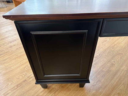 Arhaus 2-Drawer Desk w/ Filing Cabinet