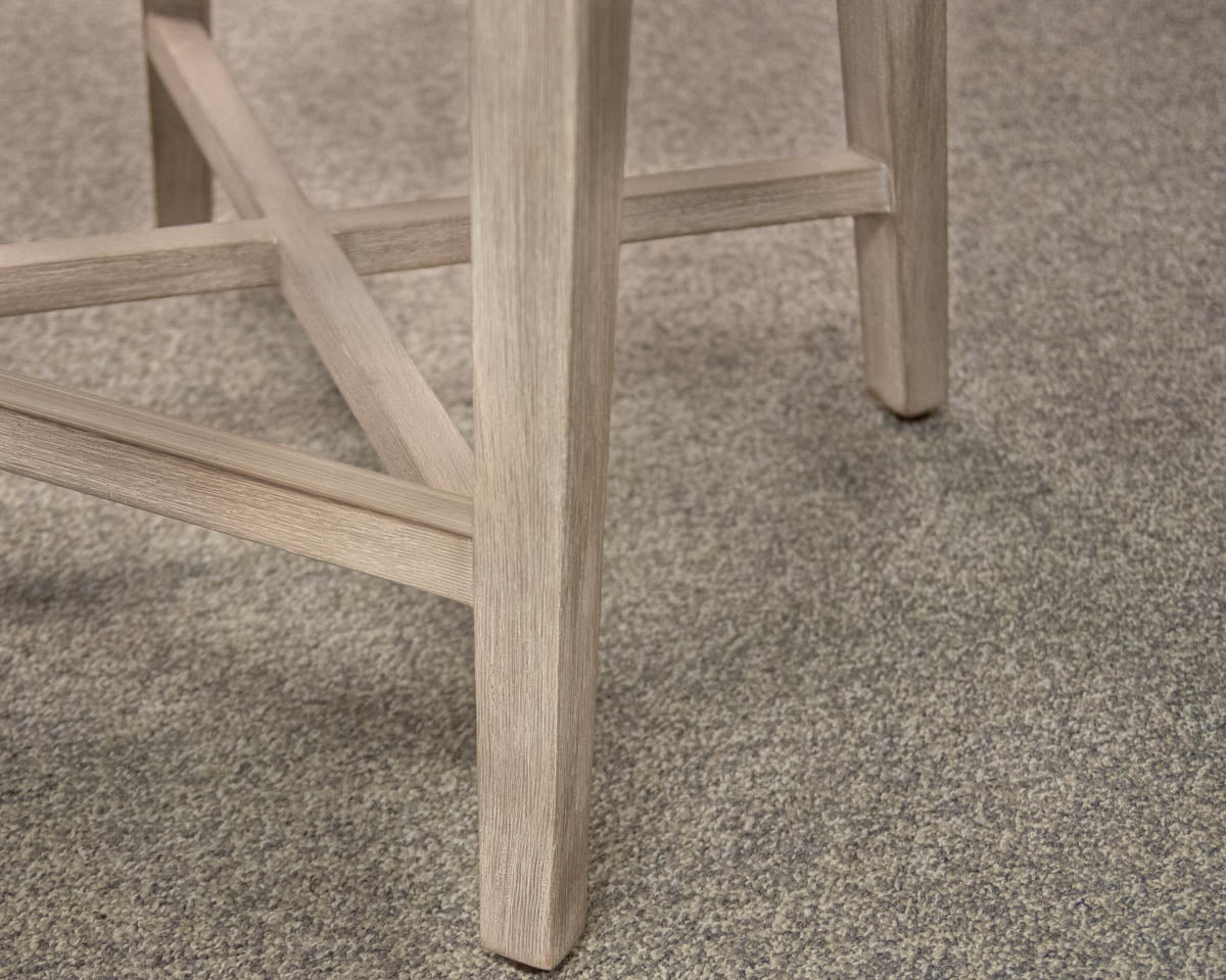 Joss &  Main Pair Of Bowker Counter Stools In Dove Grey & White Speckle
