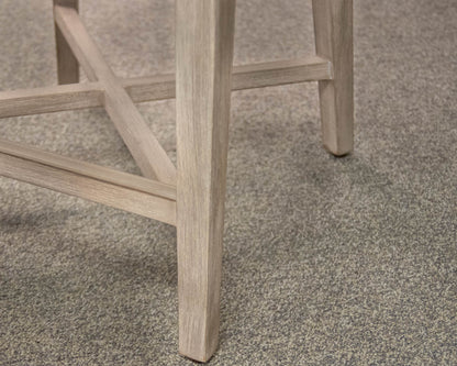 Joss &  Main Pair Of Bowker Counter Stools In Dove Grey & White Speckle