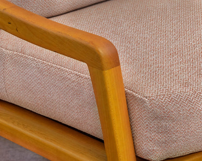Pompanoosuc Mills South Beach Collection Cherry Framed Loveseat