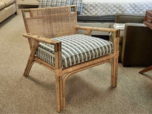 Pair of Serena & Lily 'Mattituck' Rattan Arm Chairs