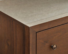 Crate & Barrel Six Drawer Dresser In Cocoa Finish W/ Bronze Knobs
