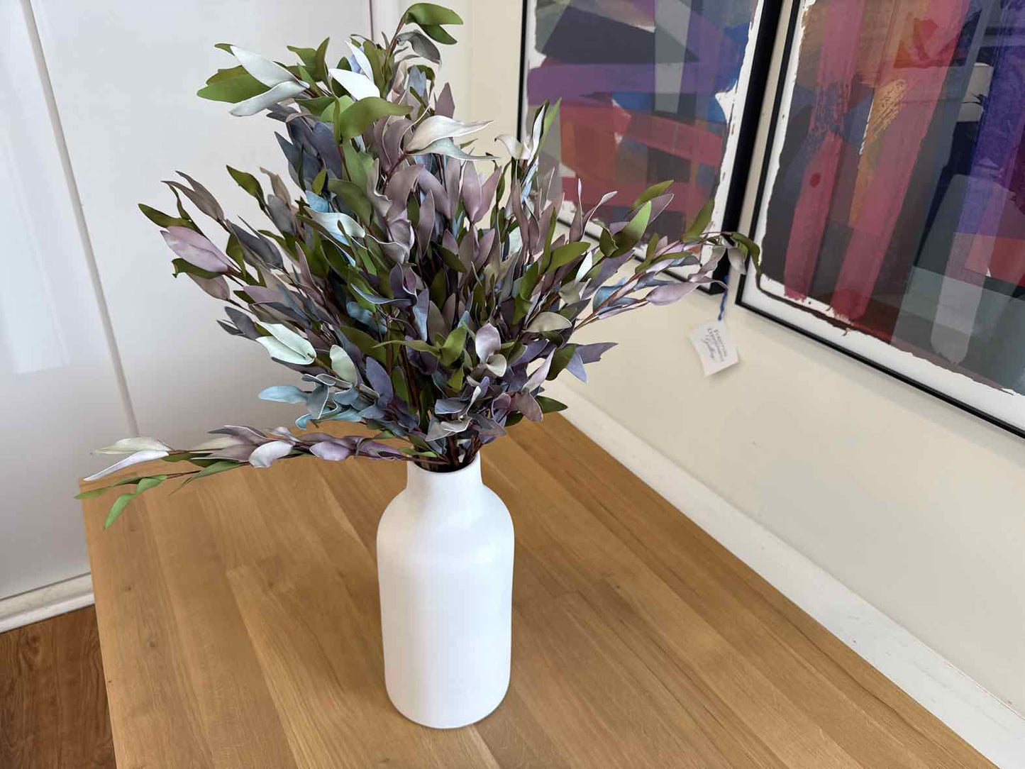 West Elm White Ceramic Jug