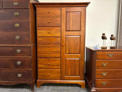Cherry 7-Drawer Chifforobe