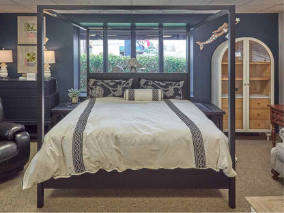Gat Creek 'Flynn' Four Post Canopy King Platform Bed