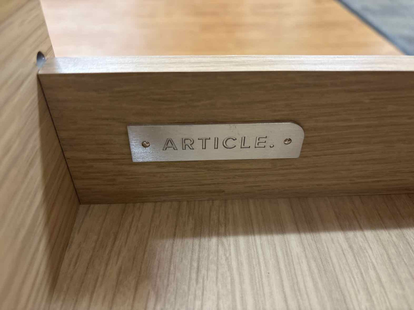 Article Pair of 'Lenia' Nightstands