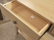 Two Draw Console in Driftwood Finish