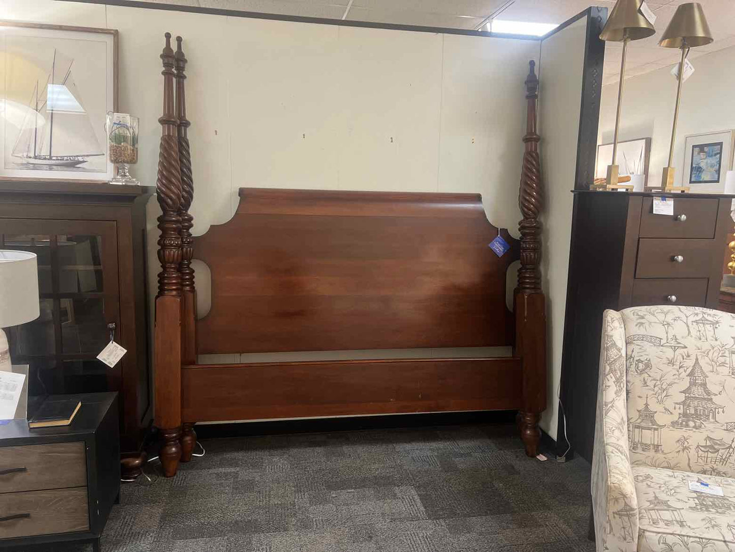 Ethan Allen 4 Poster King Bed