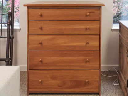 Pompanoosuc Mills Cherry Five Drawer Chest