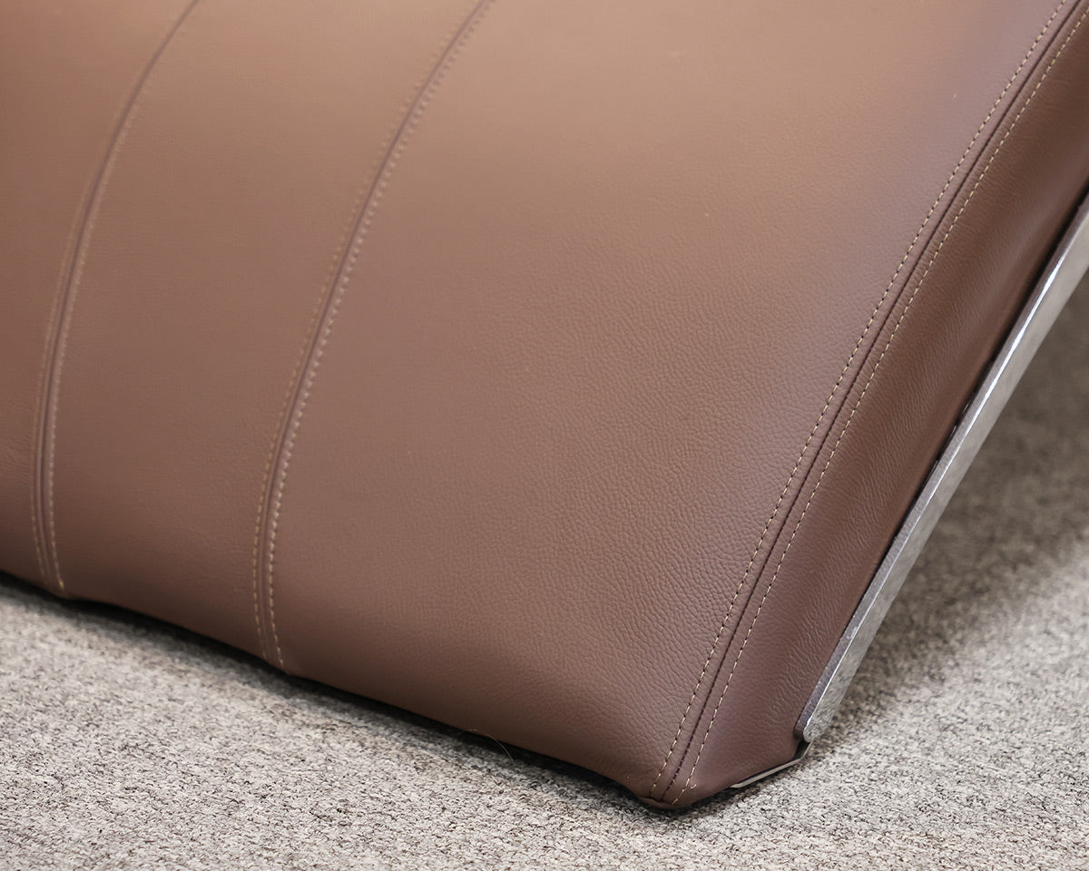 Cattelan Italia Mocha Leather Chaises