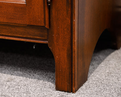Nichols & Stone Two-Piece China Cabinet