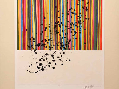 'Versicolor II' Framed Giclee