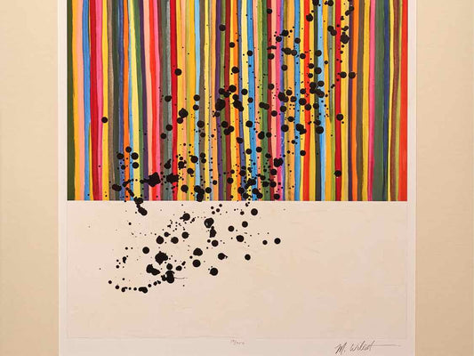 'Versicolor II' Framed Giclee