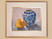 'Lemon Chinoiserie' Framed Print