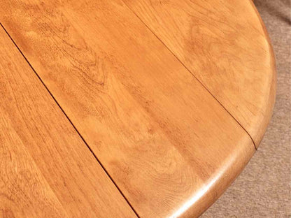 Heywood Wakefield 1955  Maple 'Champagne Stain Finish Drop Leaf Dining Table Set