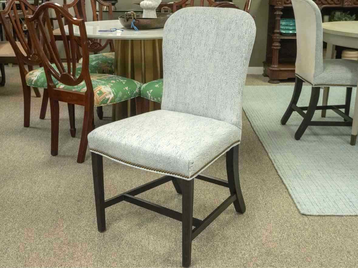 Lee Industries Set of Eight Upholstered Side Chairs