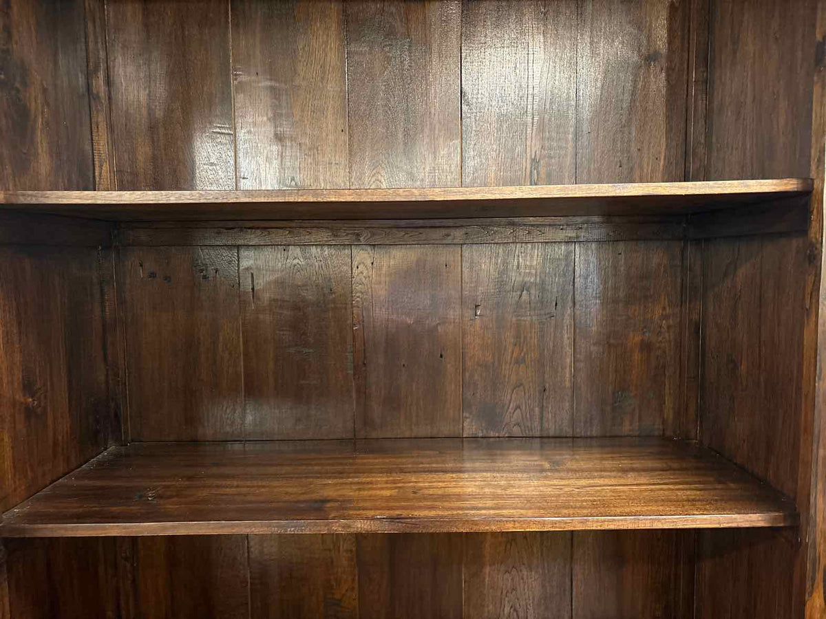 Rustic Wooden Display Cabinet