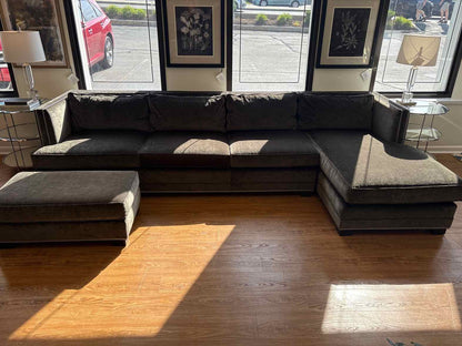 MG+BW 2-Piece Sectional with Ottoman