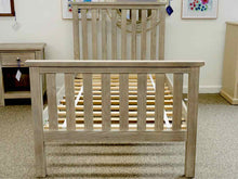 Pottery Barn Gray Wash Twin Bed