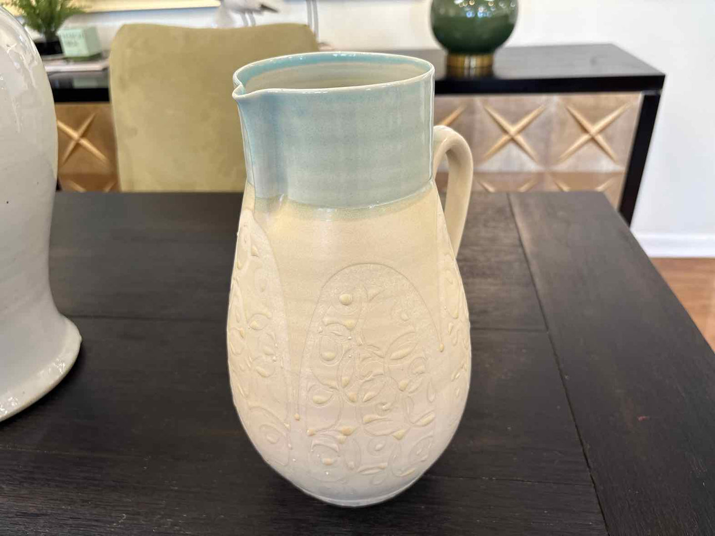 Liz Kinder Ceramic Pitcher