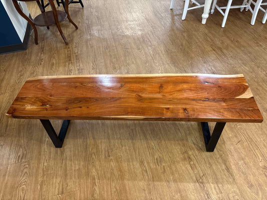 Live Edge Accent Bench