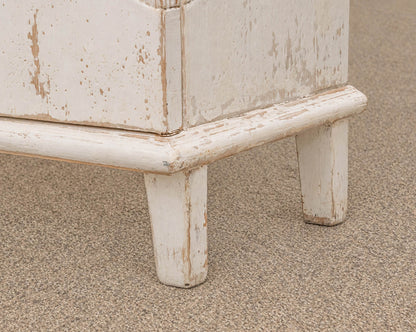 Sarreid 4 Drawer Whitewash Sideboard