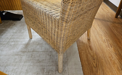 Wicker Wing Chair