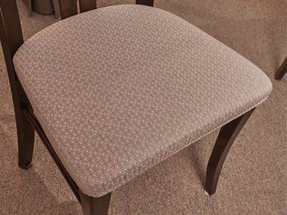 Canadel  Espresso Finish Round Pedestal Table &  4 Chairs