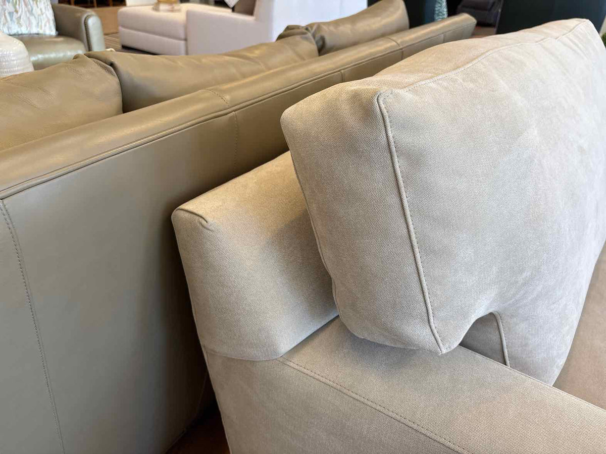 Crate & Barrel 'Axis' Twin Sleeper Chair and a Half