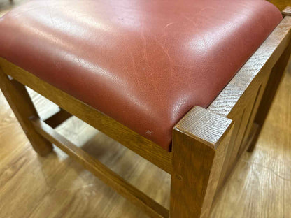 Stickley Bow Arm 'Morris' Chair + Ottoman