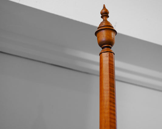 Eldred Wheeler Tiger Maple Canopy Full Bed