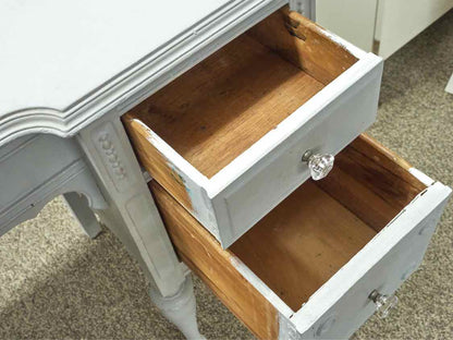 Painted Vanity in Grey