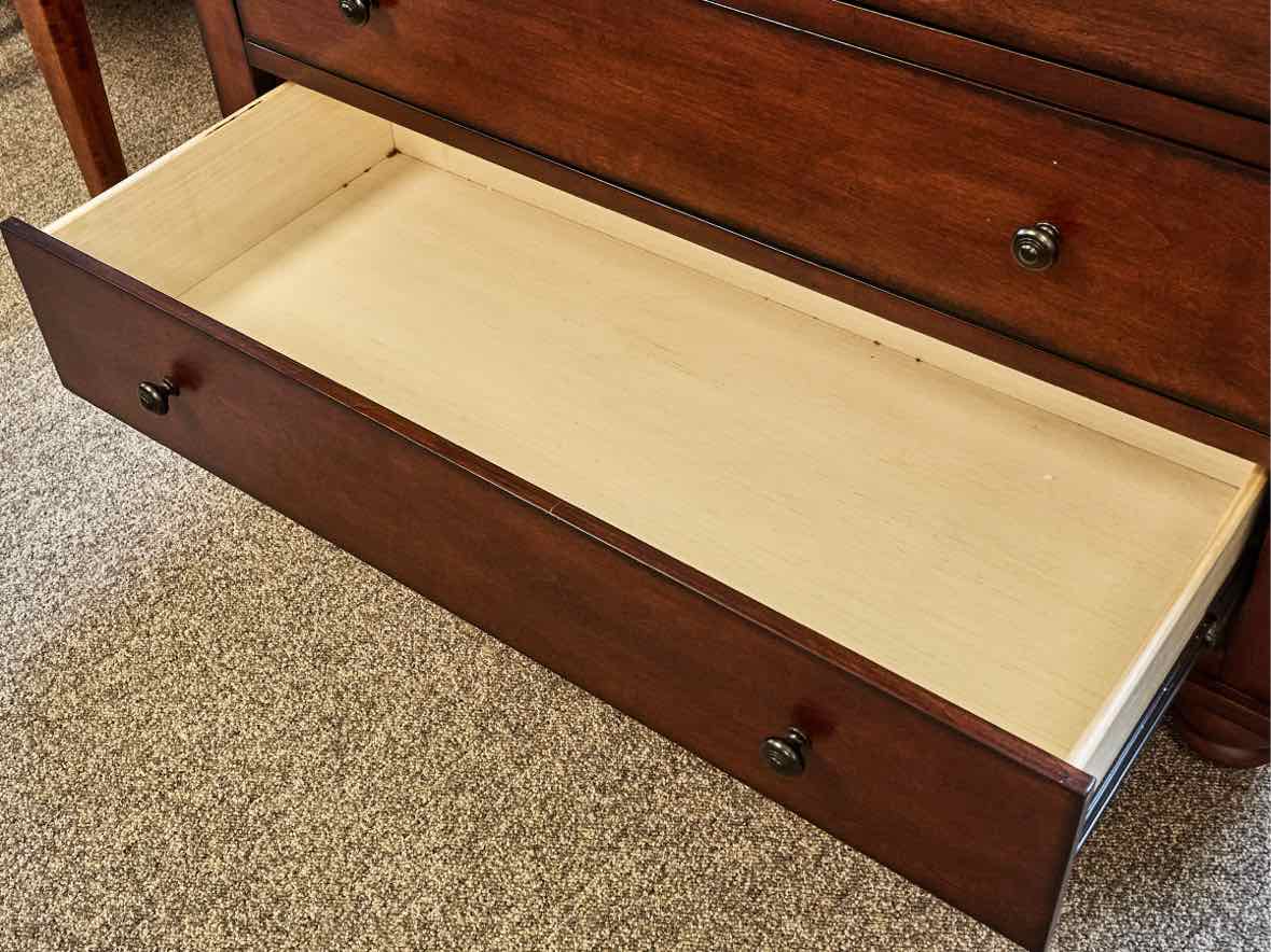 Aspenhome Cambridge Entertainment Chest in Brown Cherry Finish
