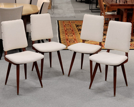 Set of 4 Jonathan Adler Dining MCM Dining Chairs