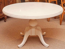 Stanley  ' Coastal Living'  Round Ivory Finish Pedestal  Dining Table
