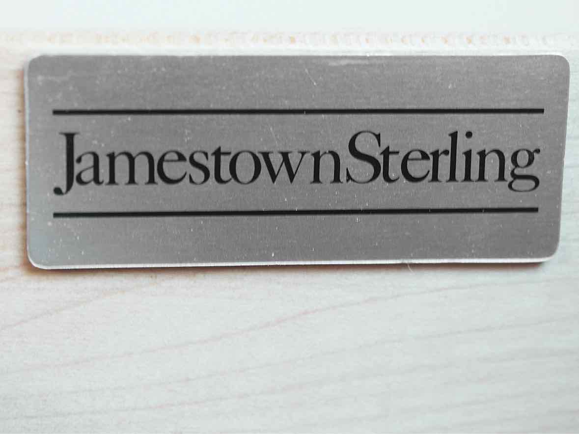 Jamestown Sterling Cherry 5 Drawer Chest on Chest