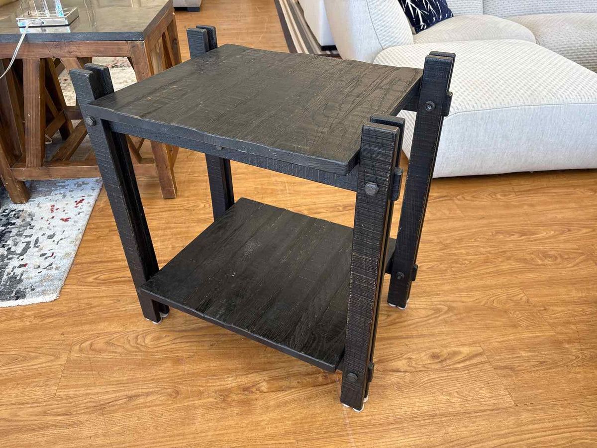 Arhaus Rustic Industrial  Side Table
