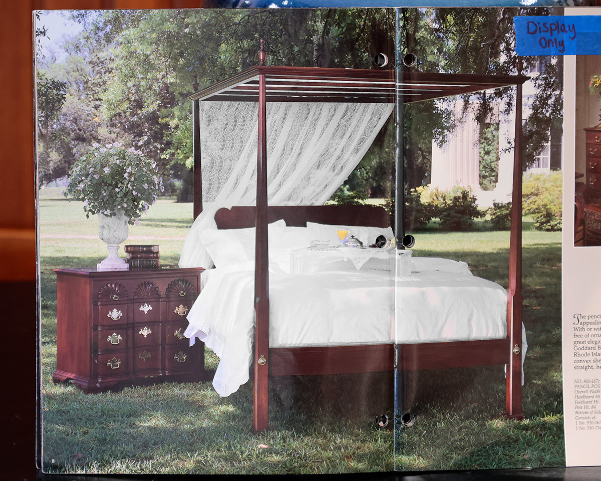 Lexington Furniture Pencil Post Canopy Queen Bed