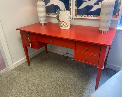 Ballard Designs Casa Florentina Bouclier Desk in Red