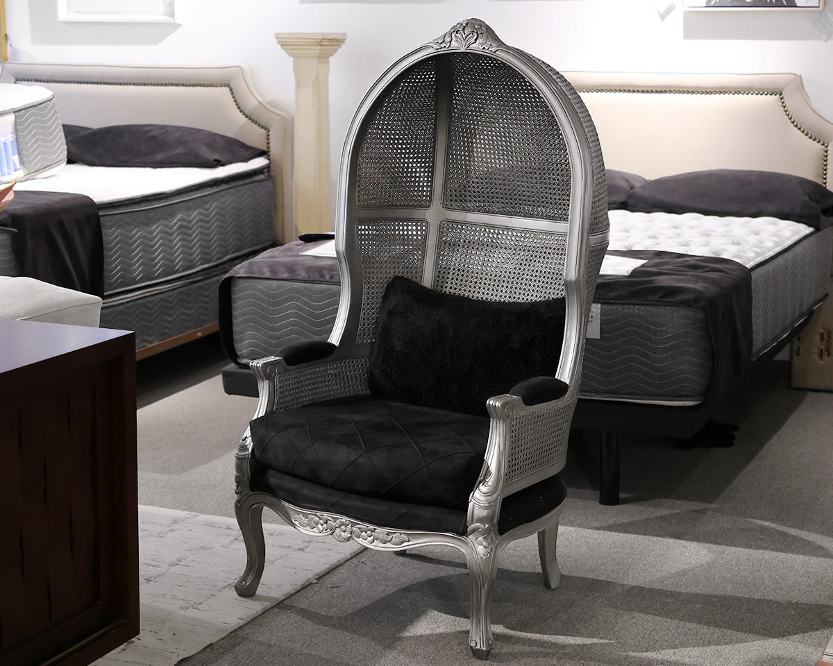 Gray Balloon Host Chair