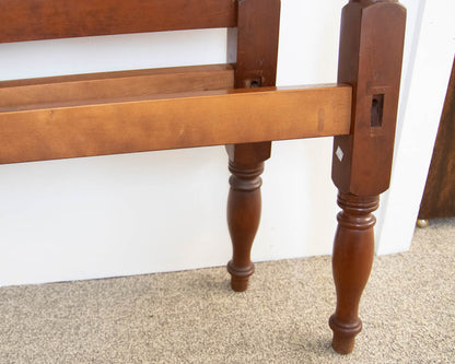 Eldred Wheeler Cherry 4 Post Canopy Queen Bed