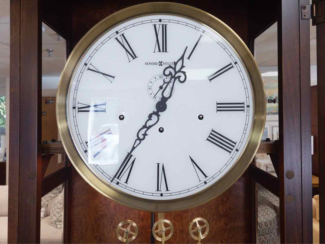 Howard Miller Walnut Grandfather Clock