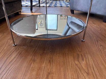 Worlds Away 3-Tier Side Table