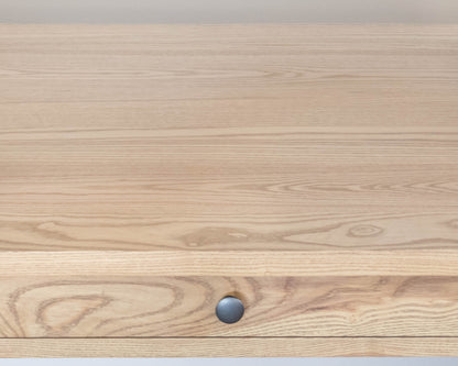 Gat Creek Atticus Desk in Ash with Classic Latte Finish