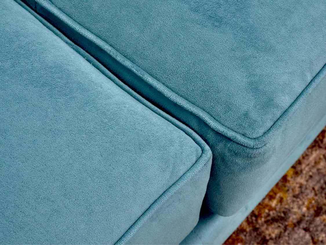 Huntington House Three Piece Sectional in Teal