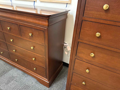 Cherry 12-Drawer Dresser