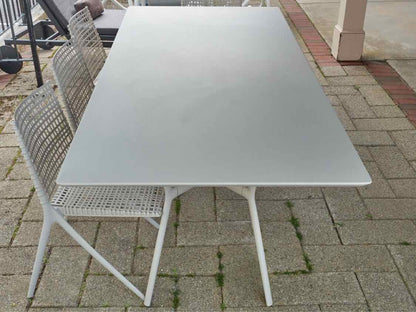 Janus et Cie 'Branch ' Powder Coated Aluminum Outdoor Set
