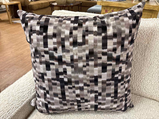 Geometric Pixel Accent Pillows