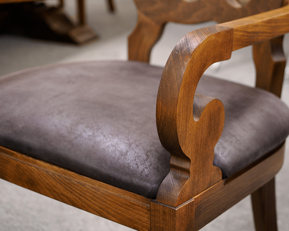 Arhaus Dining Table and Six Dining Chairs
